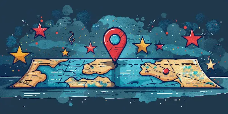 Google Maps jak zrobić pinezkę?